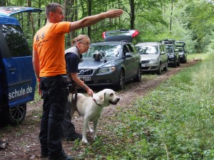 Vermisstenspürhundeseminar K-9 Spürhundeschule für den ASB Karlsruhe